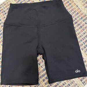 Alo Yoga High-Waist Black Leggings | Size M